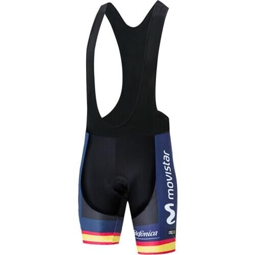 Team movistar bicycle shorts 2020 mens cycling shorts 20D Quick Dry cuissard cyclisme homme Breathable Tights shorts