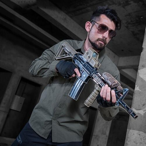 HOT 2019 Outdoor Design Pocket Army Military long Sleeve Cotton Camouflage camping Hiking Tactical shirt Cargo Jungle jersey men