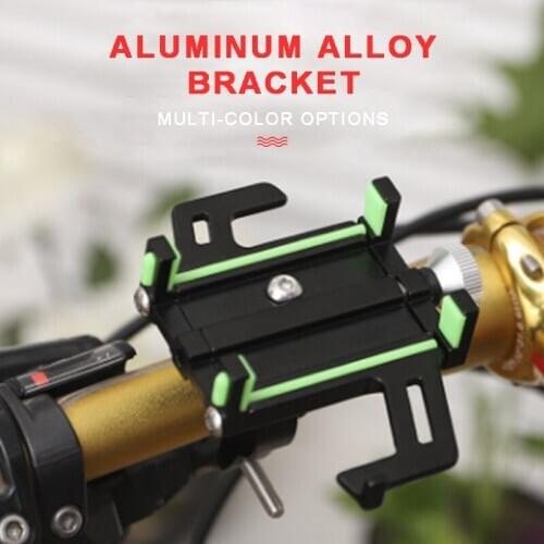 Mayitr Aluminum Motorcycle Motorbike Bike Bicycle Handlebar Mobile Phone Holder Mount Aluminum Alloy Bike SmartPhone Holder