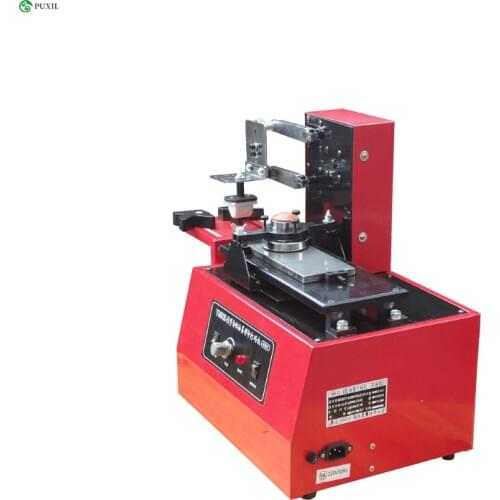 Desktop Electric Pad Printer Round Pad Printing Machine Environmental Protection Type Ink Printer Heat Printing Machine