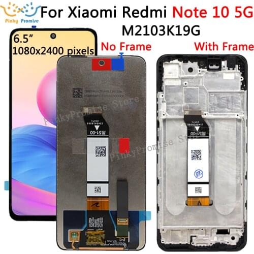 Original Screen for Xiaomi Redmi Note 10 5G LCD Display with Touch panel Digitizer For Xiaomi Redmi Note10 5G LCD Screen