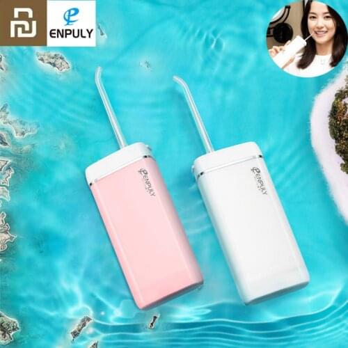 2021 New ENPULY Mini Portable Oral Irrigator Dental Irrigator Teeth Water Flosser bucal tooth Cleaner waterpulse 130ML