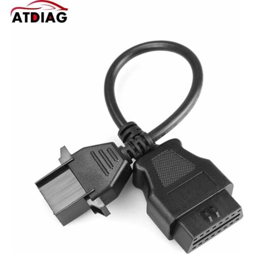 Truck Cable Extension Connector For Volvo 8Pin to OBD2 16Pin Female Fits for Volvo 8 Pin or Volvo 88890306 Vocom