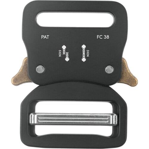 35MM Mens High-strength Tension Buckle Canvas Nylon Belt Quick release buckle Zinc Alloy Tactical Ladies belt Buckle