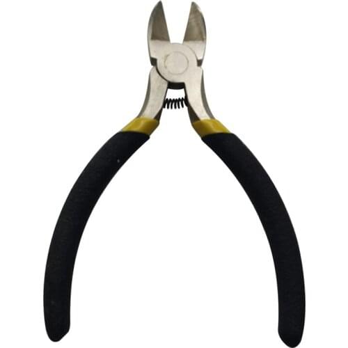 VERTECHNK Guitar Pliers Diagonal Cutting Multi-Purpose Pliers with Angled Head Cutting Pliers Musical Instrument Accessories