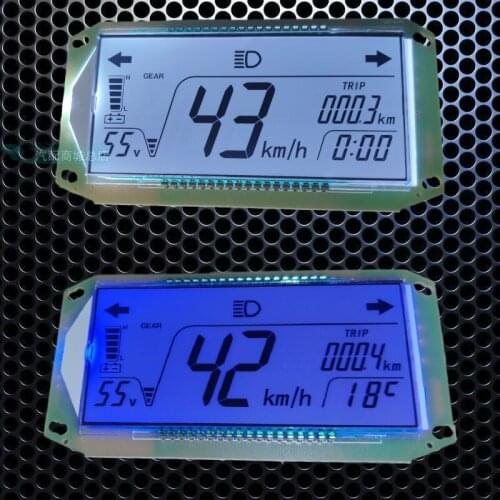 Lead-acid electric vehicle LCD meter 48V60v72v84V modified power electronic code meter