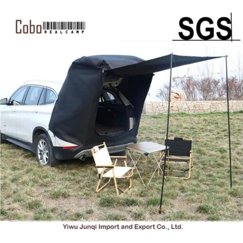 Tailgate Shade Awning Tent for Car Travel Small to Mid Size SUV