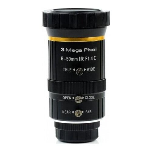 8-50mm Zoom Lens for Raspberry Pi High Quality Camera