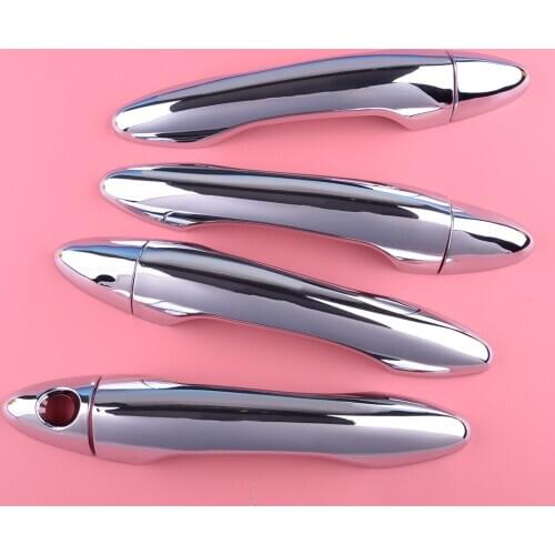8pcs ABS Chrome Door Handle Catch Cover Trim fit for Kia Optima K5 2015 2014 2013 2012 2011