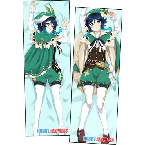 Hobby Express Anime Dakimakura Japanese Otaku Waifu Hugging Body Pillow Cover Venti Genshin Impact 21632