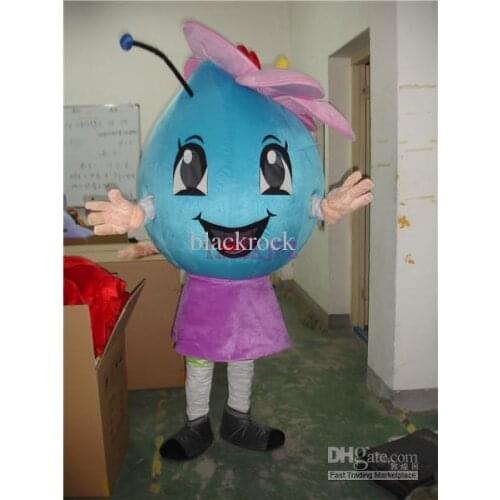 Hot selling Cute Adult cute Flower Pink Mascot Costume fancy outfit Halloween party costume