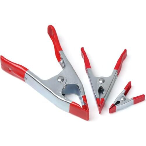 A-shaped Powerful Metal Spring Clip 2"4"6" inch " Woodworking Metal Spring Clamp For DIY Carpentry Crafts Repair Hand Tools