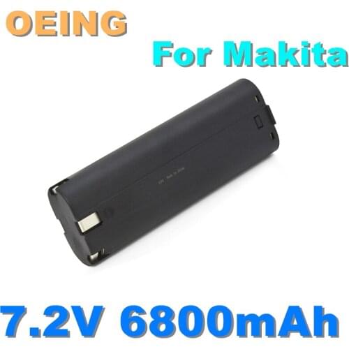 New 7.2V 6800mAh Power Tool Battery For MAKITA 7033 7002 7000 632003-2 191679-9 192532-2 Cordless Drill tool Battery L10