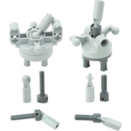 Technical MOC Parts 52730 52731 Steering CV Joint Axle and Ball 92906 32494 MOC Building Blocks Bricks Cars DIY Accessories Toys