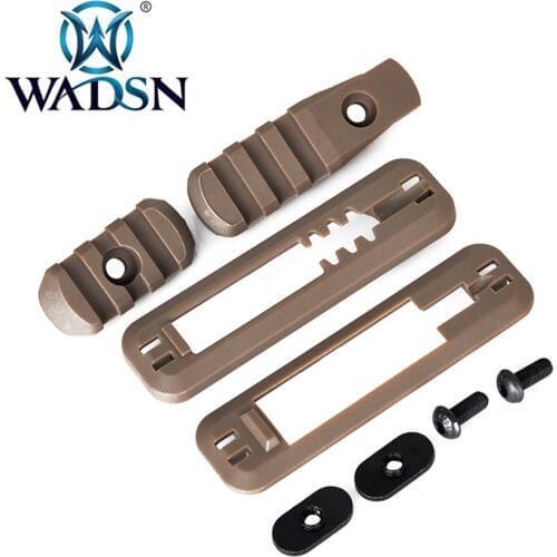 WADSN 8PCS/SET Airsoft M OE Illumination Kit Rail Mount BK DE Tactical Hunting Accessories WEX253 Softair Outdoor Tools