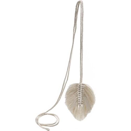 Curtain Tiebacks Handmade Boho Drapery Woven Holders Decorative Holdbac Woven Drapery Holdback Clip Holders Home Decor