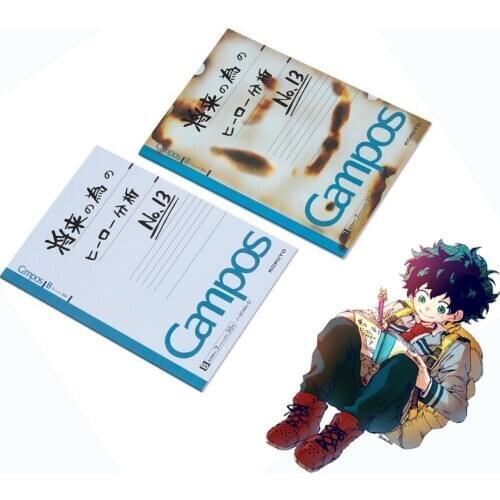 10pcs/lot Action My Hero Academia Cosplay Show Notebook Student Stationery Books Gift Toys