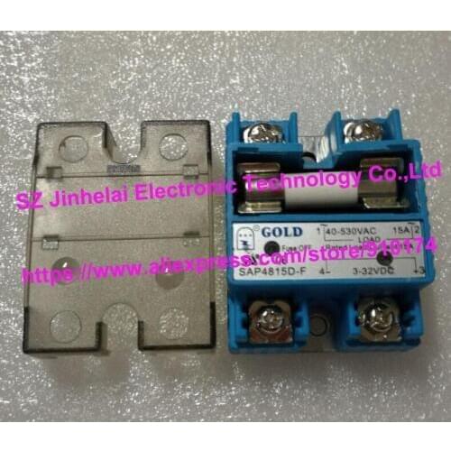 100%Authentic original SAP4815D-F GOLD Single-phase built-in fuse solid state relay 15A
