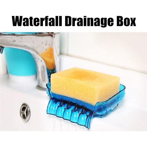 Kitchen Bathroom Accessories Soap Box Bathroom Draining Soap Box Kitchen Sink Sponge Drainage Soap Dish Bath Sink Drain Soap Box