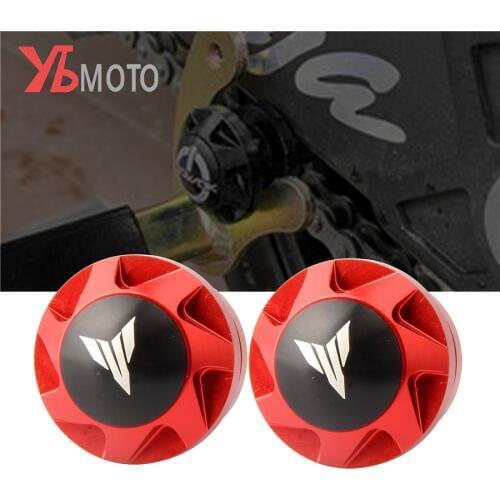 Motorcycle Aluminum swingarm spools silder screws Fit For YAMAHA MT03 MT25 MT09 MT10 MT 03 07 09 10 TRACER 900 GT 900GT