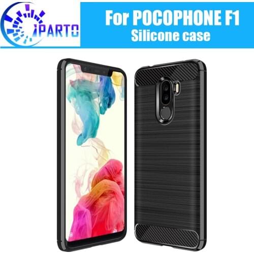 For Xiaomi POCOPHONE F1 Case Anti-Knock Shockproof Protector Soft TPU Silicone Case Back Case Cover for POCOPHONE F1