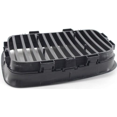 For bmw double kidney front grille, black aFor ccessories, matte finish, sturdy, For E36 models, 1992-1996, 325i foundation