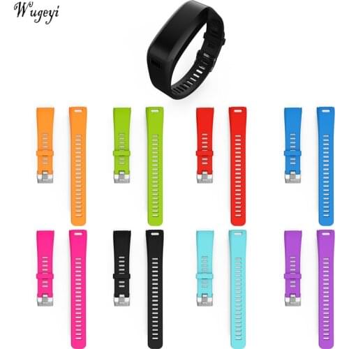 For Garmin Vivosmart HR Smart Bracelet Watch Straps Split Silica Gel Replacement Wristband