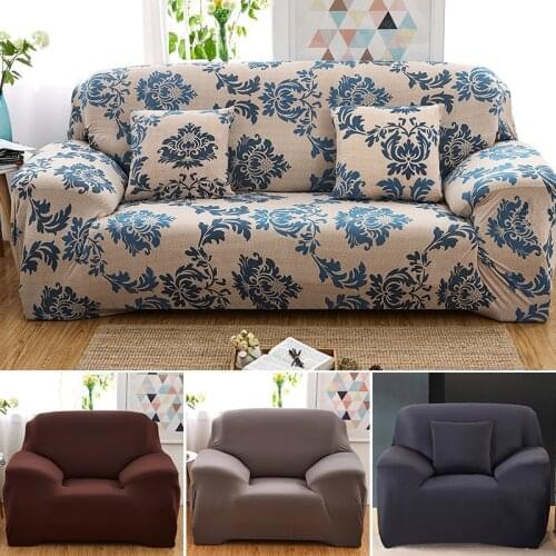 Stretch Floral Sofa Covers for Living Room Funda Sofa Chair Couch Cover 1/2/3/4-seater Elastic Housse Canape Summer Settee Cover