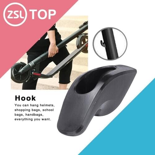 Electric Scooter Alloy Baking Varnish Mini Durable Replacement Hanger Hook Flexible Parts Solid Assembly For Ninebot ES1 ES2 ES3