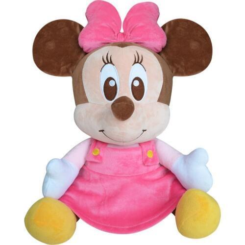 Brand Disney Minnie Mouse Plush Toys Baby Disney Toys for Girls Birthday Gift Mickey Mouse Plush Doll Stuffed Kids Toys