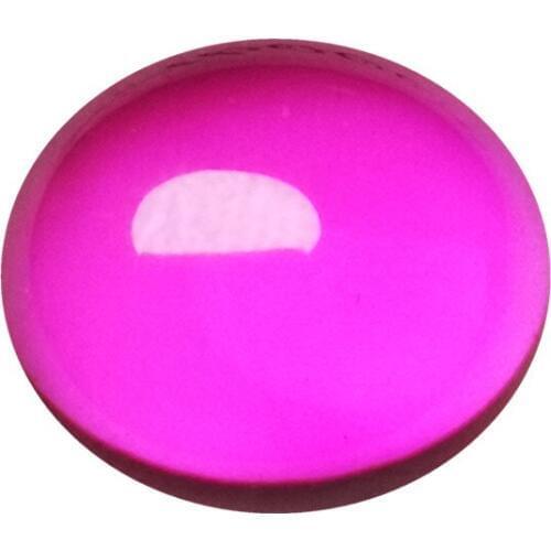 Cabochon oval shape collection creative personality for DIY making stones rose corundum decorative stone synthetic stone