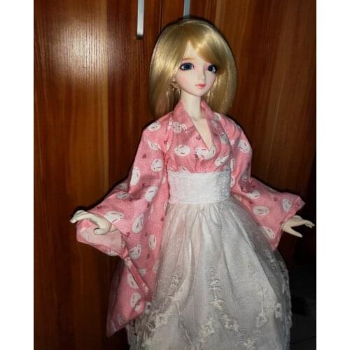 1/6 1/4 1/3 scale BJD Japanese yukata kimono with skirt accessories for BJD/SD doll,Not included doll,shoes,wig and other A0309