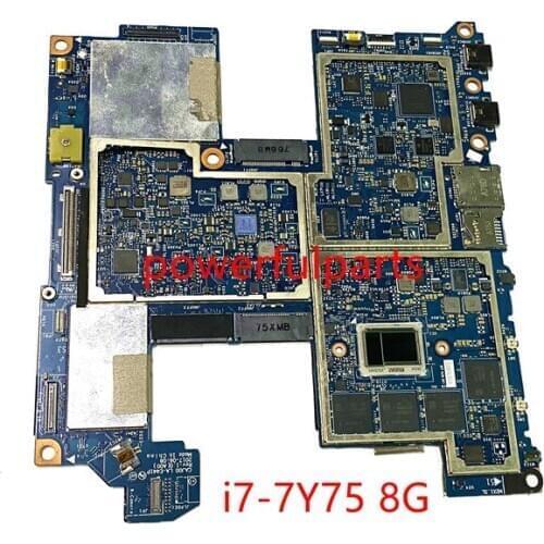 100% working For Dell OEM Latitude 7285 Tablet Motherboard i7-7Y75 8G 1.3GHz 8GB 05KN27 CN-05KN27 CAJ00 LA-E441P tested ok