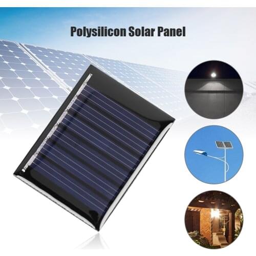 Polycrystalline 0.15W 3V Mini Solar Panel Charger for Battery Light Cells Charger Board Education Tool 40x30mm