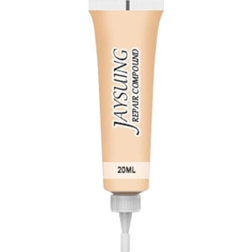 Multifunctional Leather Repair Cream 20ml Acrylic Repair Liquid Leather Scratch Tears Burn Holes Repair Kit A70F