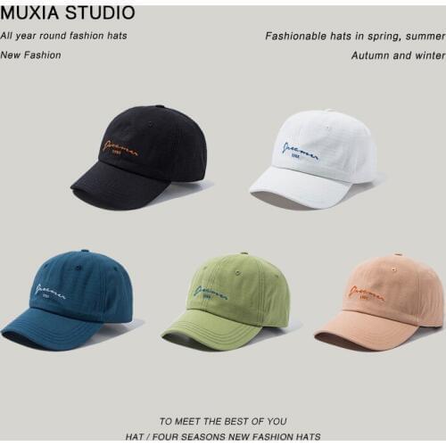 2020 New Summer Cotton Baseball Cap Mens Hat Unisex Hip hop Hats Embroidered letters Snapback Casual Caps
