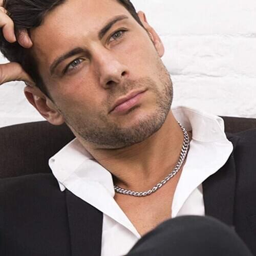 Men necklace Stainless Steel hip hop Figaro chain Necklace gold black long necklace 2020 jewelry fashion men Accessories punk