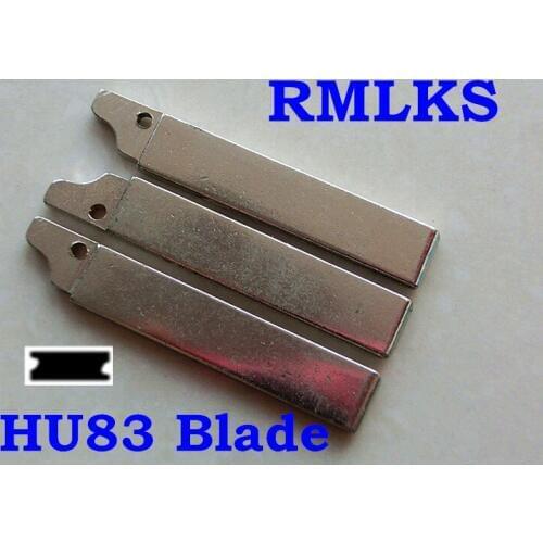 RMLKS Replacement NO.72 Car Remote Key Blade Fit For Citroen For peugeot Flip Folding Key Blade VA2 HU83 Blade