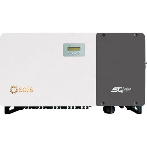 Solis 5G Solar Grid Tied Inverter 100KW 110KW 125KW 25KW 30KW 33KW 36KW 40KW 50KW 80KW 90KW