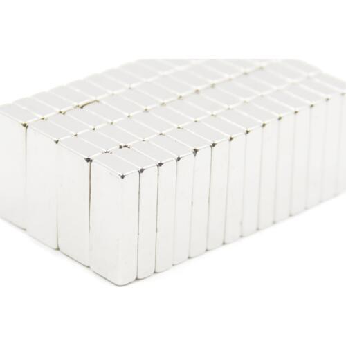 50pcs F20x8x5mm Super Powerful Strong Rare Earth Block NdFeB Magnet Neodymium N35 Magnets F20*8*5mm Free Shipping