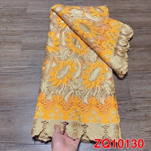 High Quality Multi Colors African Guipure French Tulle Lace Fabrics With Stones Lace Materials 5yards Garment For Wedding Party