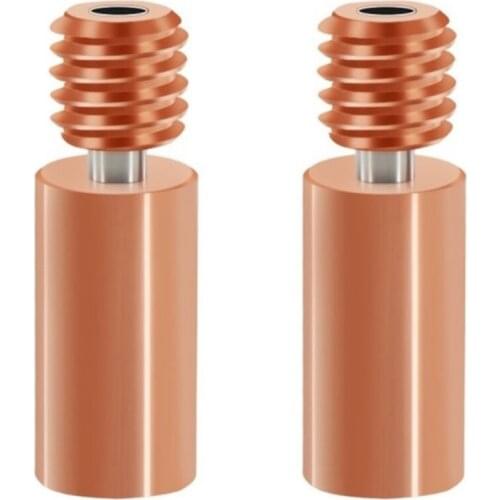 2Pcs Bi-Metal Heatbreak Bimetal Heat Break for V6 Heater Block for Prusa I3 MK3 Break 1.75MM Filament Smooth