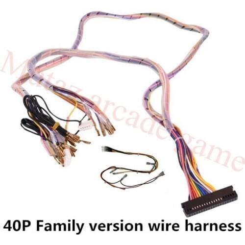 40Pin GPIO IDE Pandora game Box Home Edition Wire harness 2.8mm/4.8mm Power with Adapter cable For arcade game console