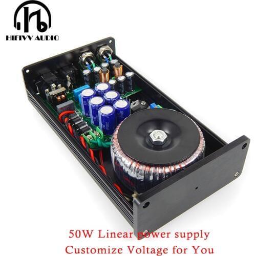 50W 50VA New HIFI Ultra-low Noise Linear Power Supply DC5V 9V 12V 15V 18V 24V LPS PSU