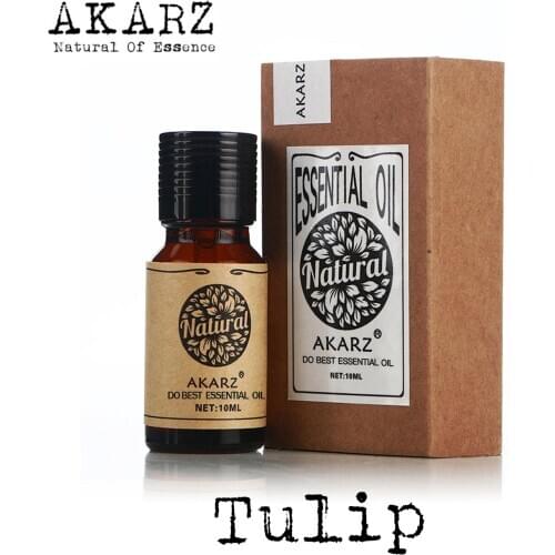 AKARZ Tulip Oil for Diffuser Solubility Handmade DIY Soap Scents Candle Scents Superior Quality Perfume Oil