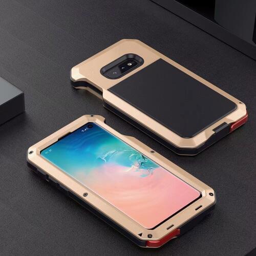 Military Armor Metal Heavy Duty Protection Case for Samsung Galaxy S20 S10 S9 S8 Plus S10e Note20 10 9 8 Luxury Shockproof cover