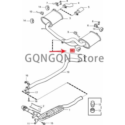 CAR hook and loop 2000-2020vol voxc9 xc90 xc60 v90 cross country v90 v70 xc v70 s90l s90 s80 s70 s60 c70 coupe 850 Exhaust pipe