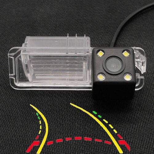 Intelligent Dynamic Trajectory Tracks Car Rear View Camera For Porsche Macan/Volkswagen Bora Beetle Magotan Passat CC B7 Golf 6