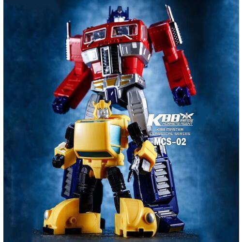 10cm KBB MCS-02 Transformation Model BBumbleb ABS Action Figure Deformed Toy MCS02 Robot Car Hornet Match MP10V Collection Toys