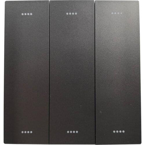 Kincony 2/4/6 Gang 86EU Wall Self Reset Momentary Switch Toggle Button Dry Contact for Smart Home Controller Terminal Board CAT6